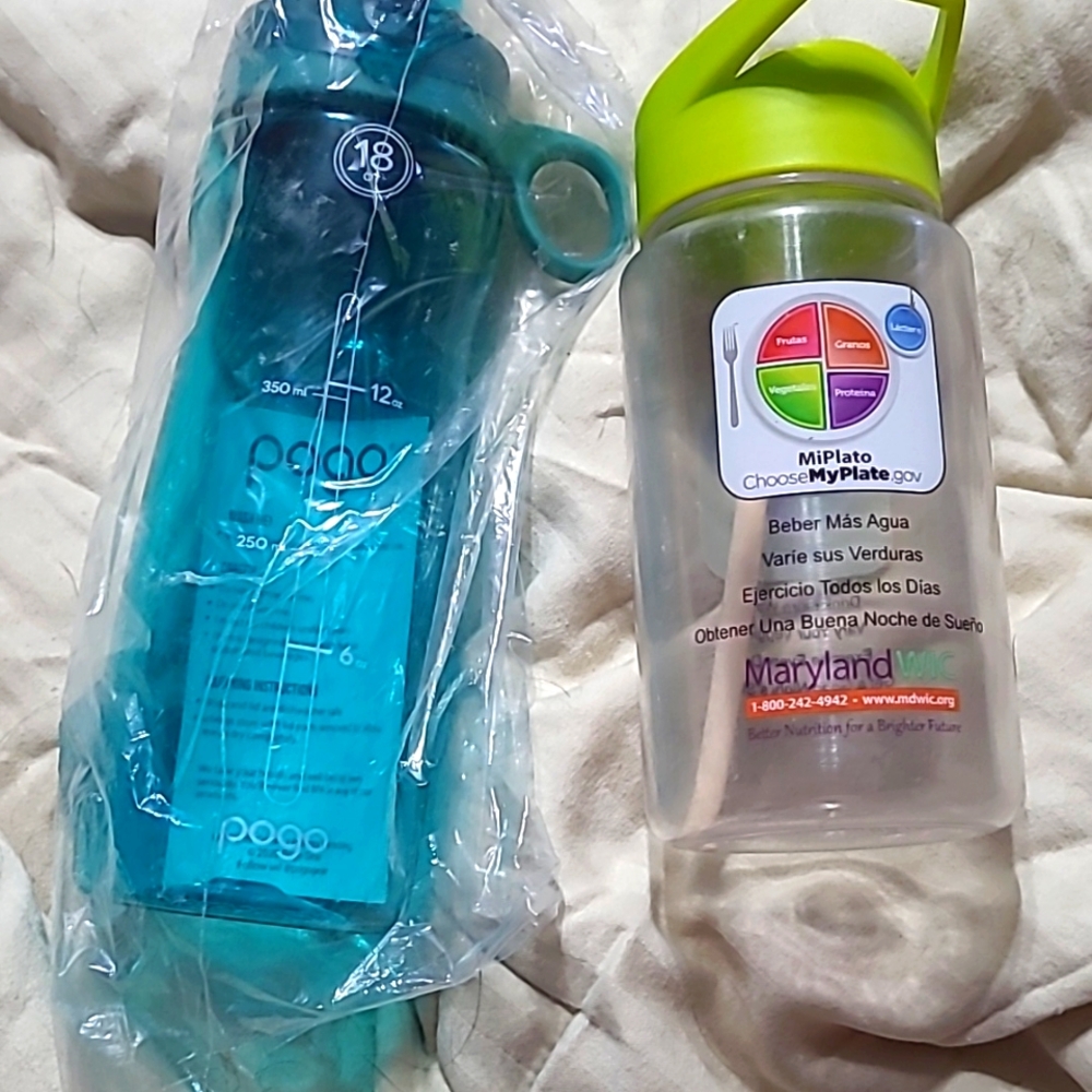 Water bottles